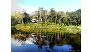 Hồ Pá Khoang có thiên nhiên hùng vĩ, ẩn hiện mình trong mây trời non nước  
